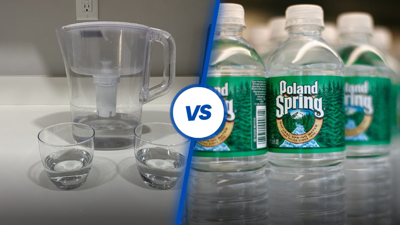 How Does Filtered Water from a Pitcher Compare to Bottled Water?