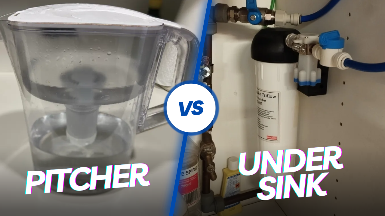 What’s the Difference Between Pitcher Filters and Under-Sink Filters?